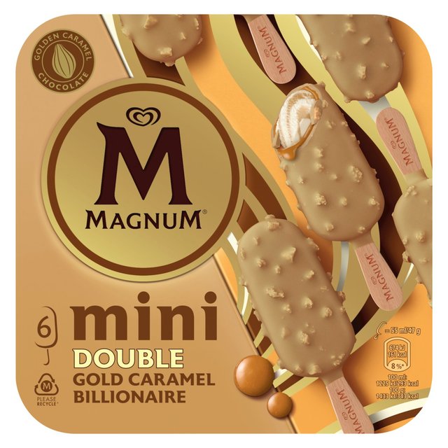 Magnum Mini Double Gold Caramel Billionaire