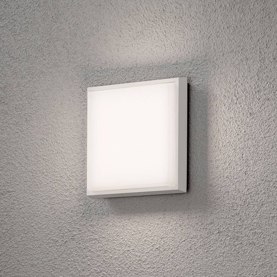 LED-ulkoseinälamppu Cesena, neliönmuotoinen