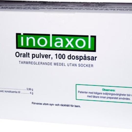 Köp Inolaxol, oralt pulver i dospåse 100 st