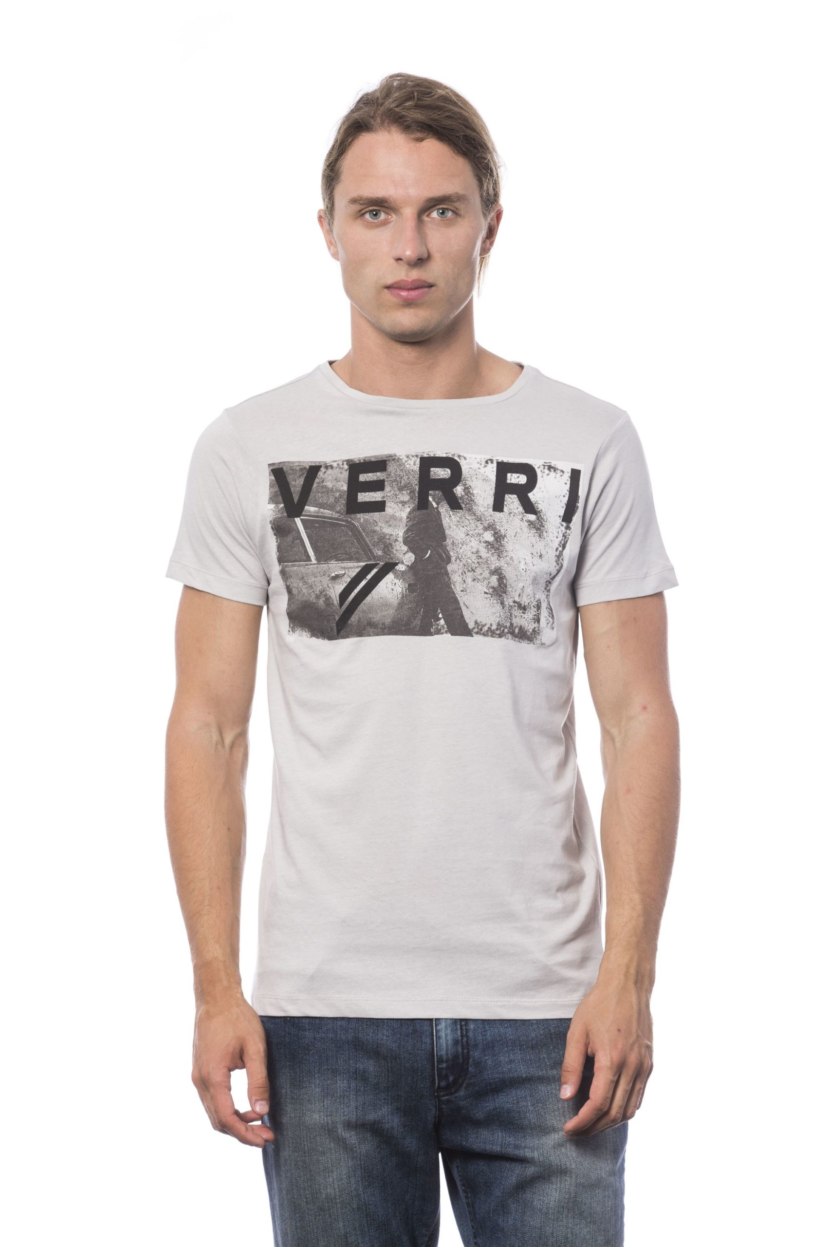 Verri Men's Grigioperla T-Shirt Gray VE685990 - S