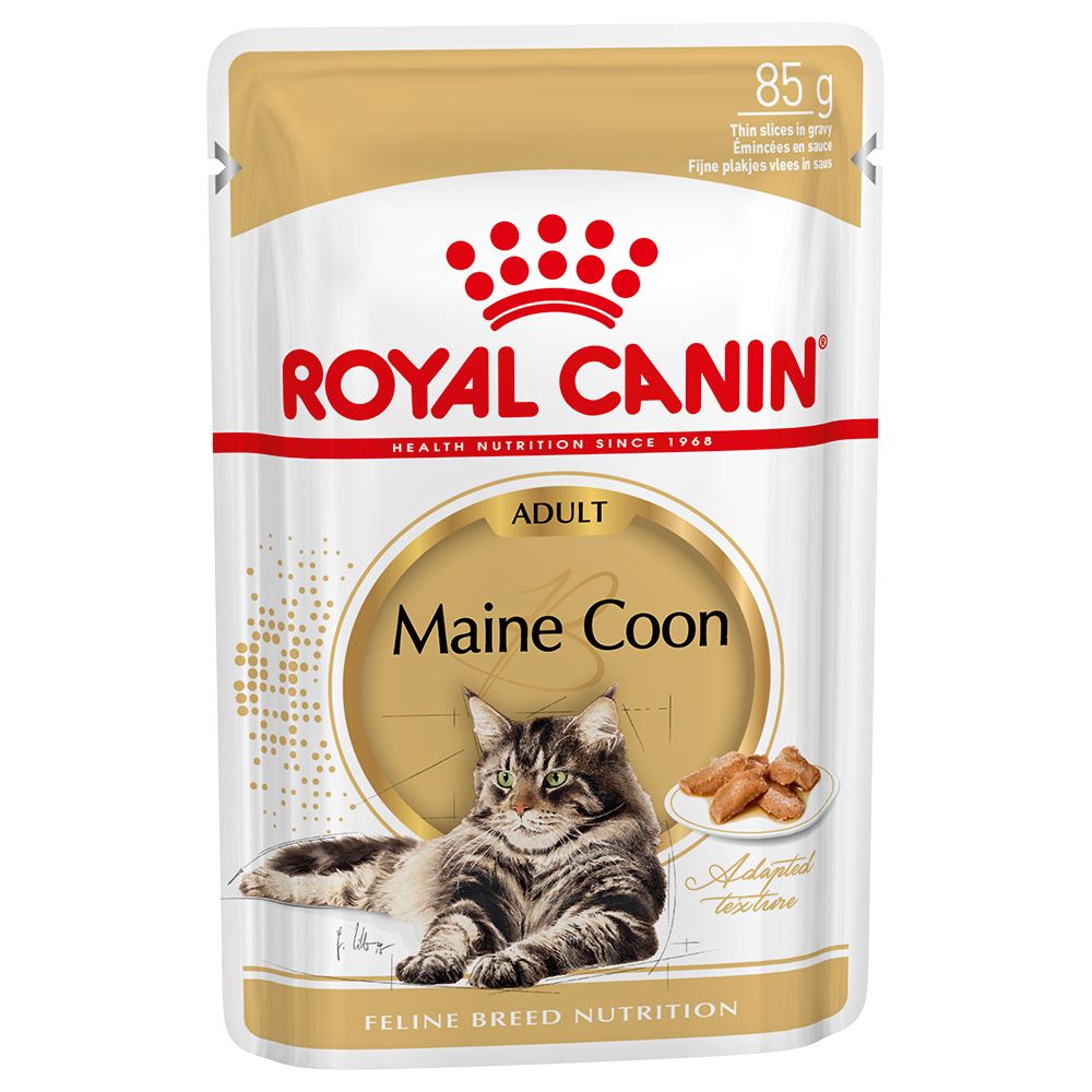 Royal Canin Breed Maine Coon - Saver Pack: 48 x 85g