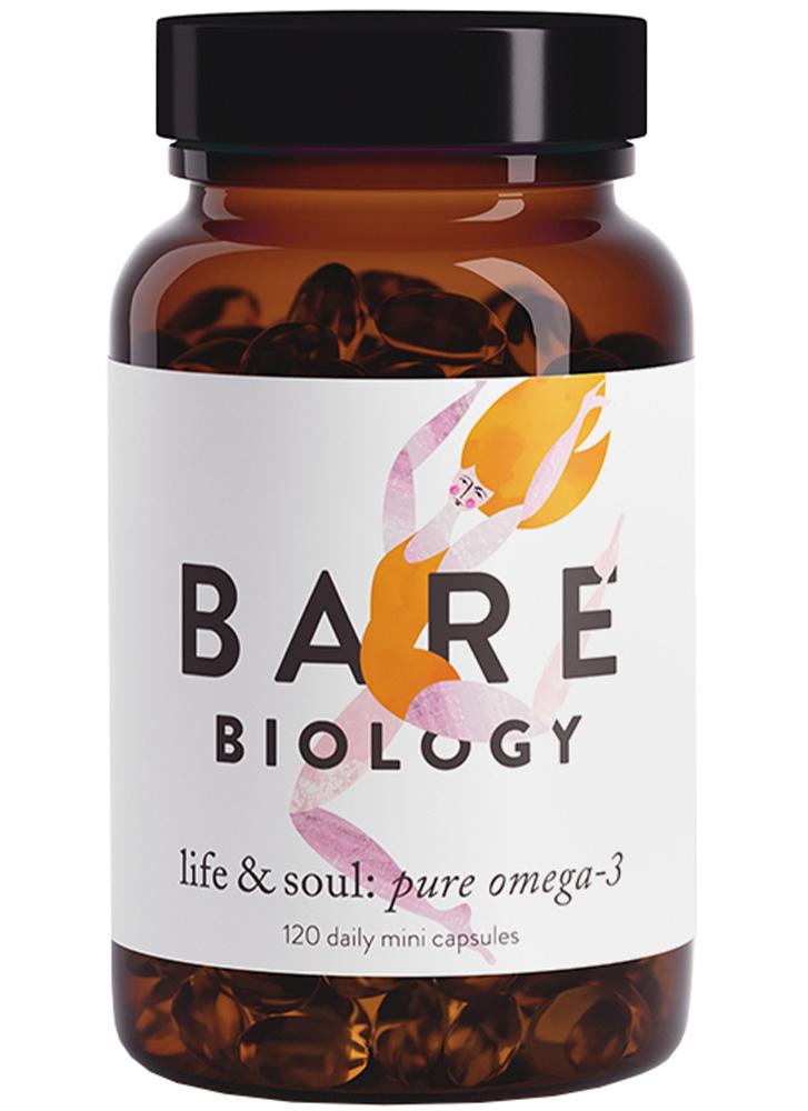 Bare Biology Life & Soul Pure Omega 3 Mini Capsules