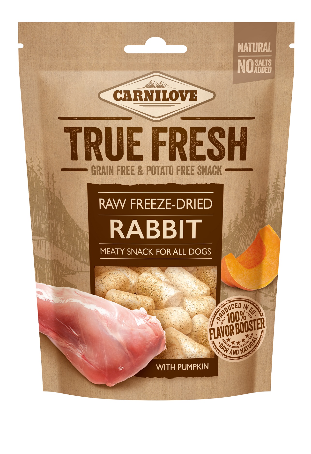 Carnilove Raw freezedried Rabbit/pumpkin 40g