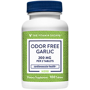 Odor Free Garlic - Supports Cardiovascular Health - Coated (100 Tablets)