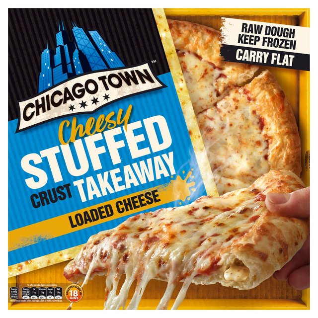 Chicago Town Takeaway Large Cheesy Stuffed Pizza