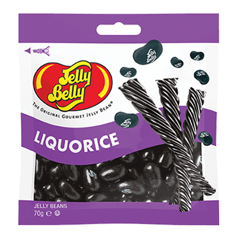Jelly Belly Lakrits 70g