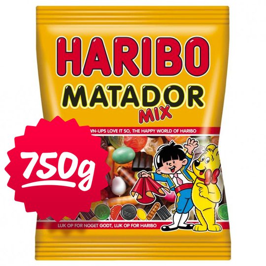 Makeiset "Matador Mix" 750g - 50% alennus