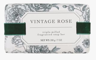 Vintage Rose palasaippua vihreä