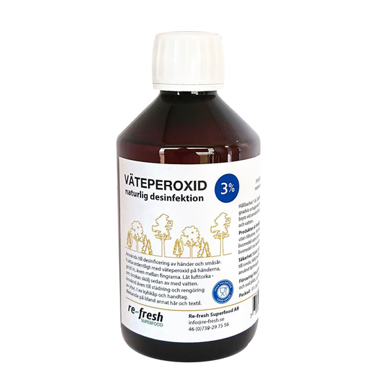 Re-fresh Superfood Väteperoxid 3% 300 ml