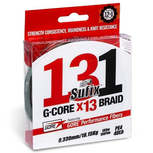 Sufix 131 G-CORE X13 BRAID 150M 0,23MM GR