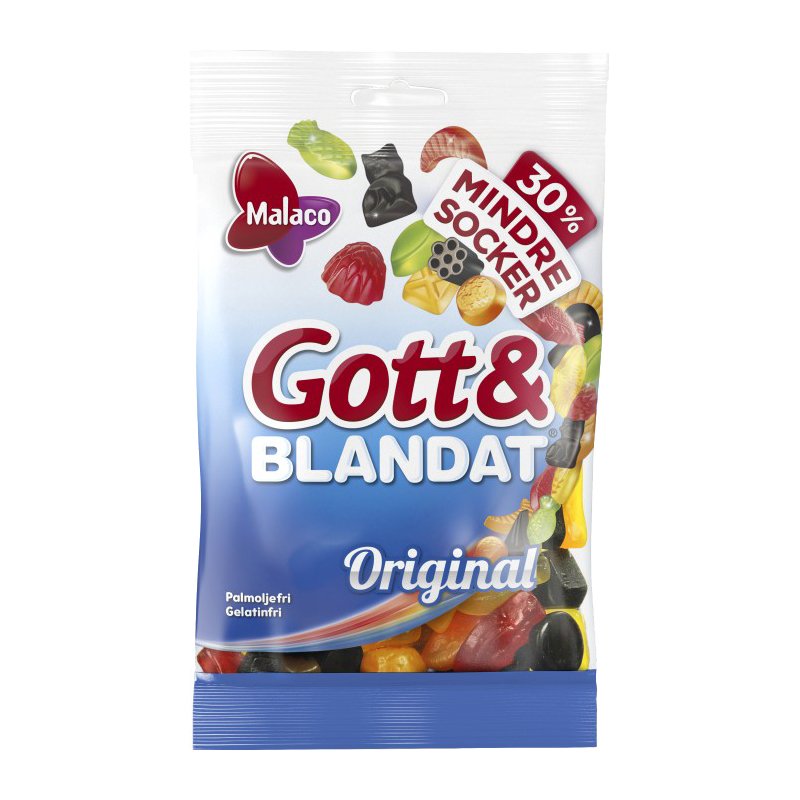 Gott & Blandat Original Mindre Socker - 21% rabatt