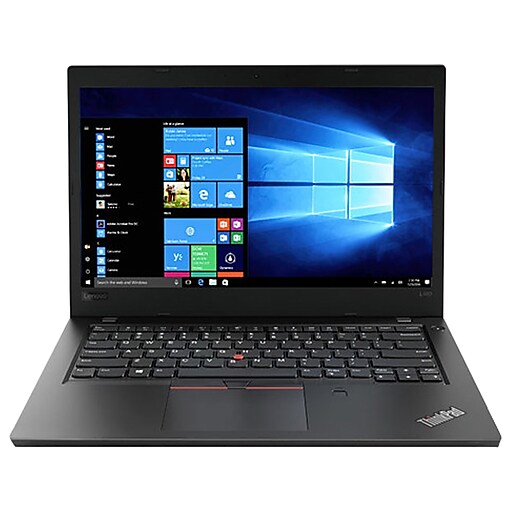 Lenovo ThinkPad T480 14" Refurbished Laptop, Intel i5, 8GB Memory, 256GB SSD, Windows 10 Pro (L480.i5.8.256.Pro)