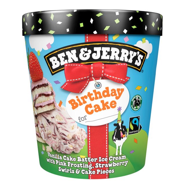 Ben & Jerry's Birthday Cake Ice Cream