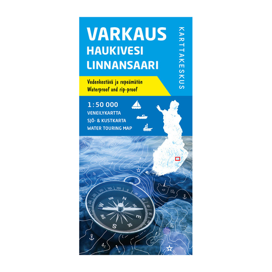 Buy Karttakeskus Varkaus Haukivesi Linnansaari, veneilykartta 1:50 000  online