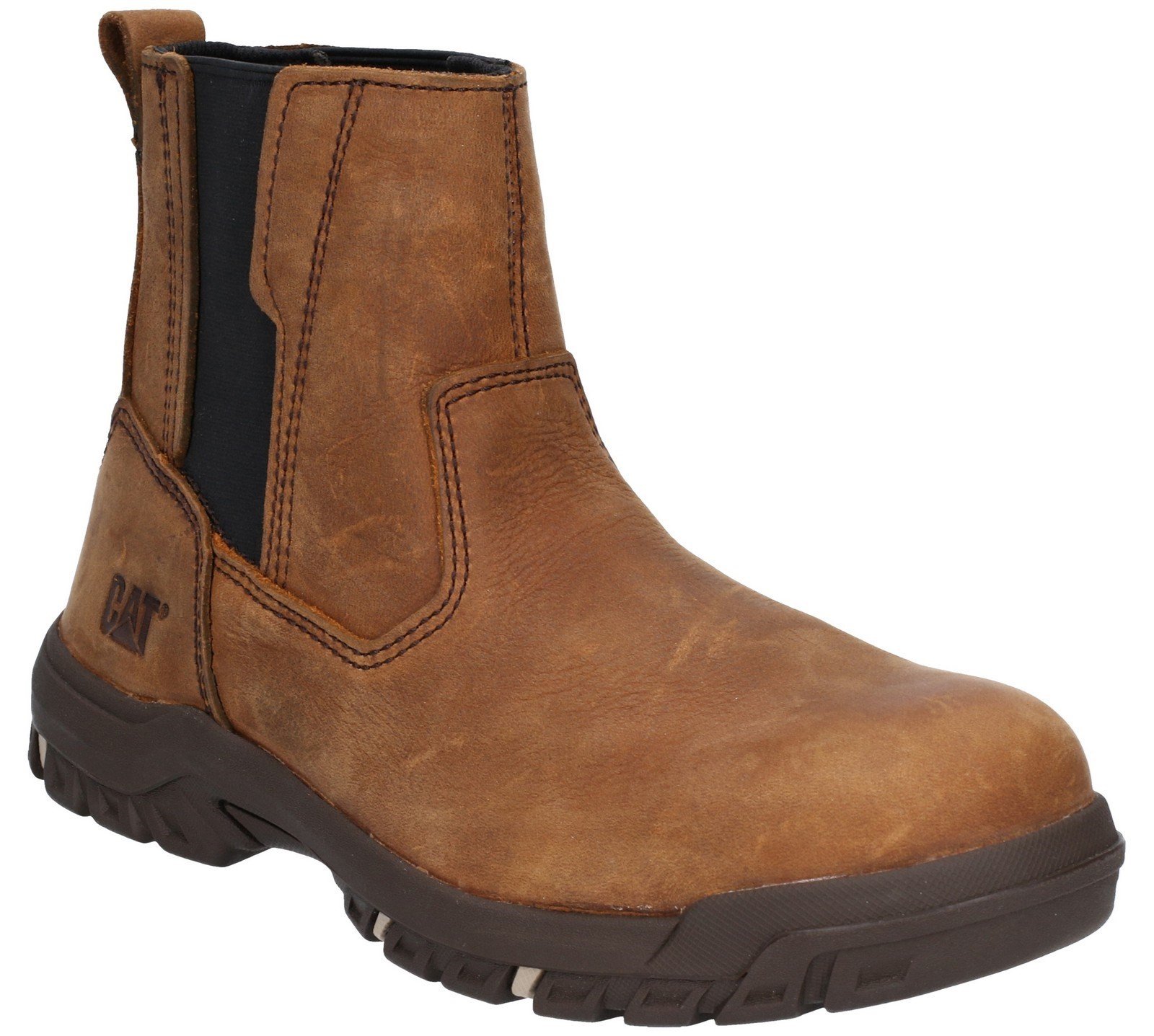 Caterpillar Women's Abbey Slip On Safety Brown 29664Boot - Butterscotch 3