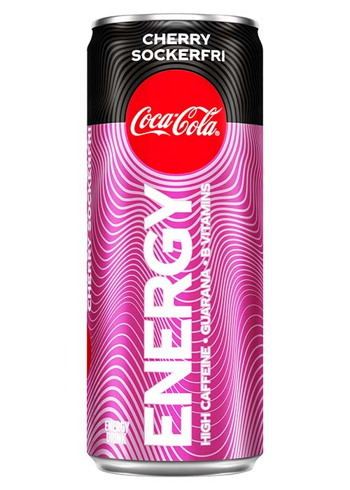 Coca-Cola Energy Cherry Sockerfri 25 cl