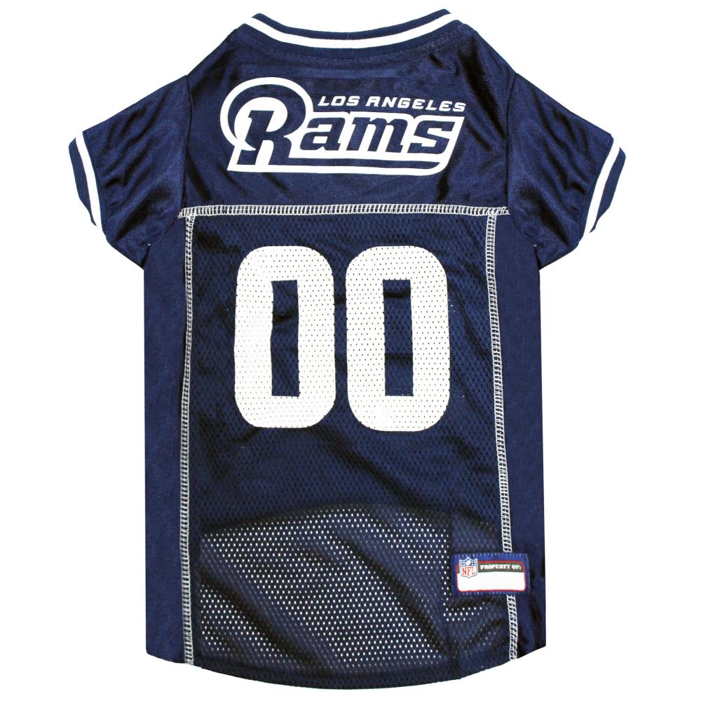Pets First Los Angeles Rams Los Angeles Rams X-Large (91- 110-lb) Jersey in Blue | STL-4006-XL
