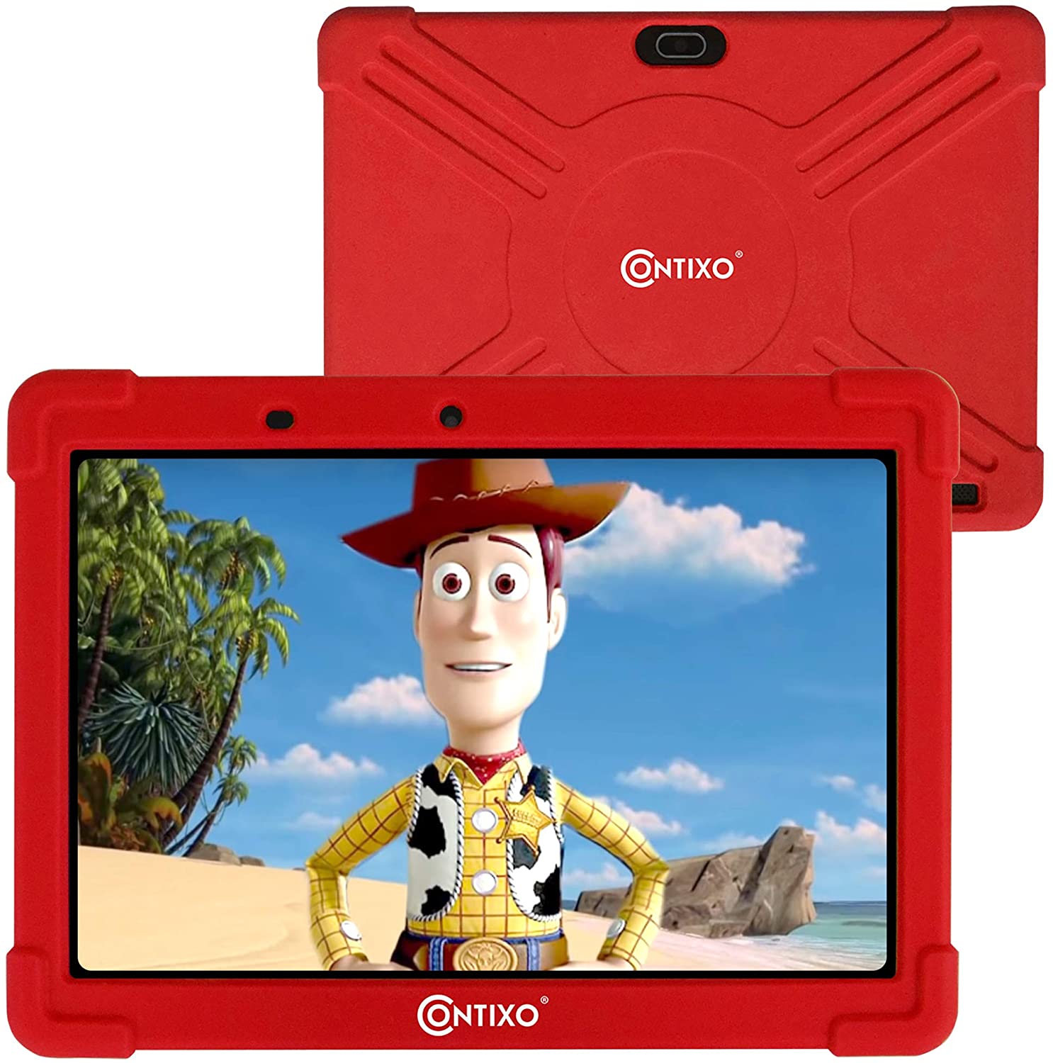Contixo Contixo K101A 10 inch Display Kids Tablet with 2GB Ram 16GB Rom Android 10 Parental Control for Children Infant Toddlers at Home School