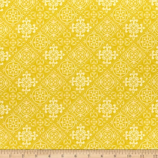Citrus Sayings Yellow Blender Accent By P&b Textiles The Half Yard