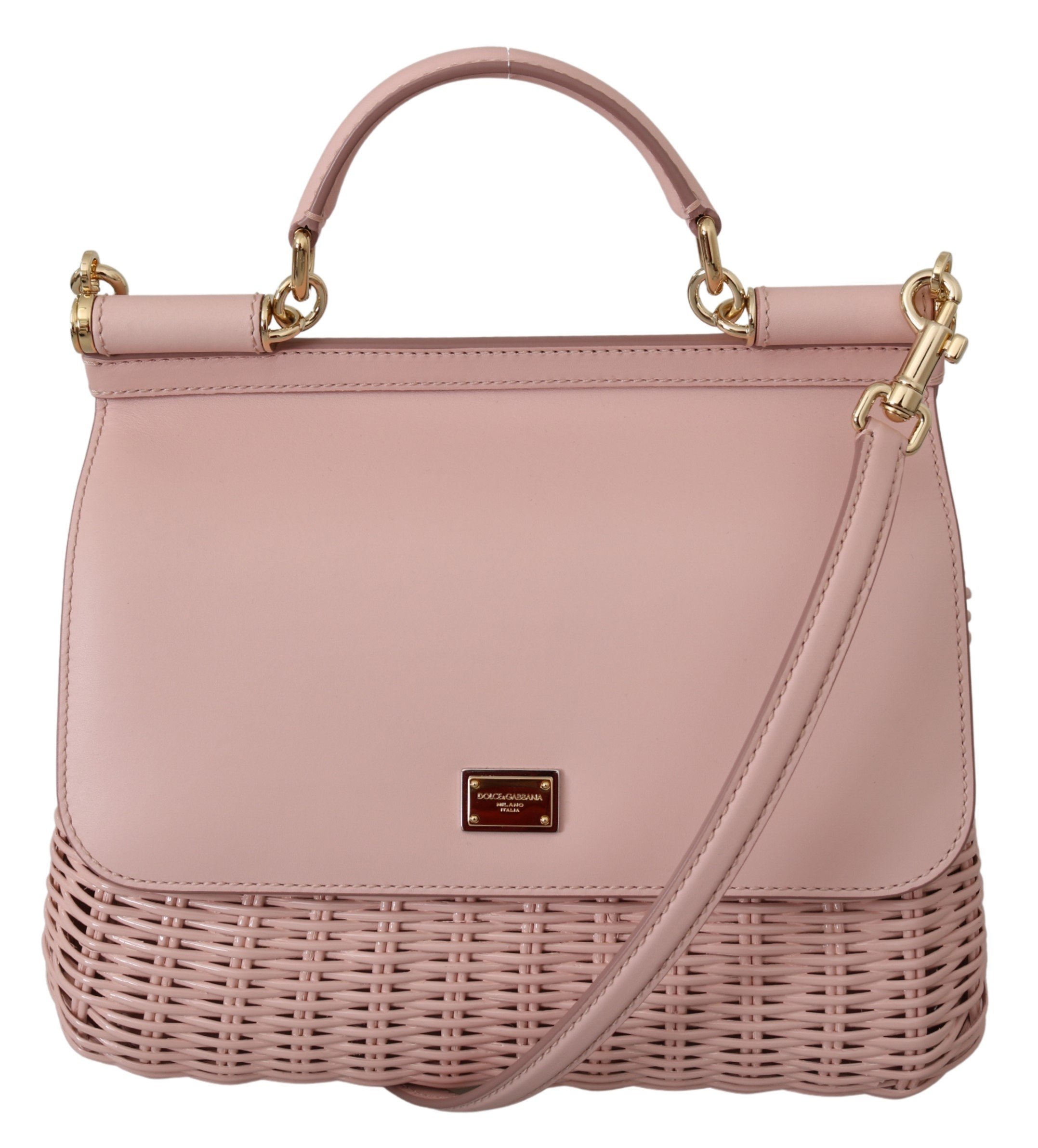 Dolce & Gabbana Women's SICILY Shoulder Bag Pink VAS10006