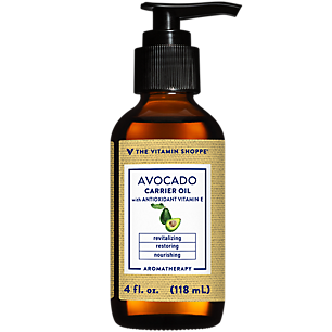 Avocado Carrier Oil with Antioxidant Vitamin E - Revitalizing, Restoring & Nourishing Aromatherapy (4 Fluid Ounces)