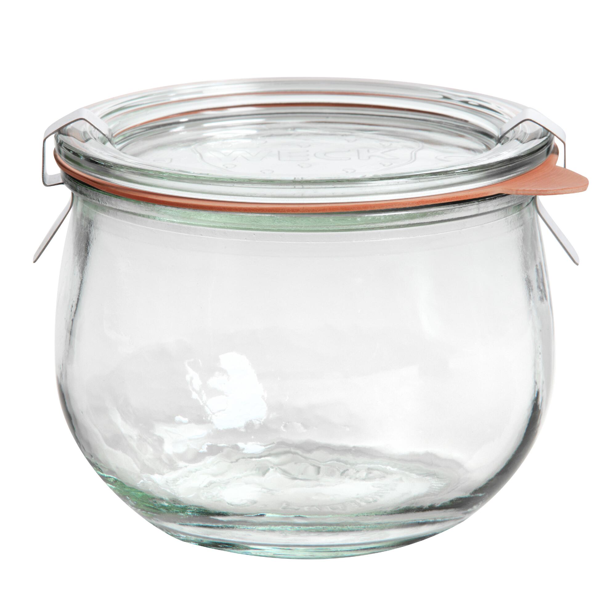 Small Glass Weck Tulip Jar by World Market