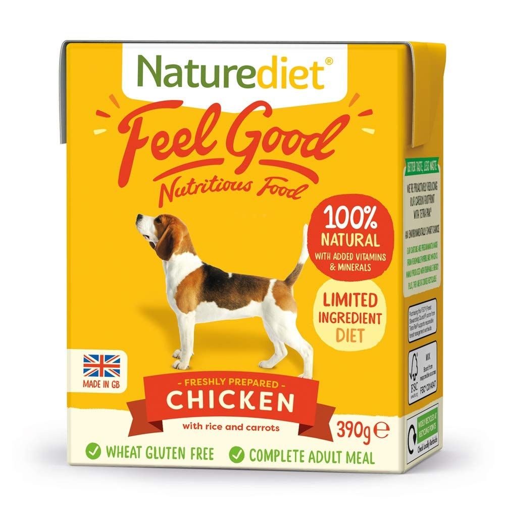 Naturediet Feel Good Adult - Chicken - Saver Pack: 36 x 390g