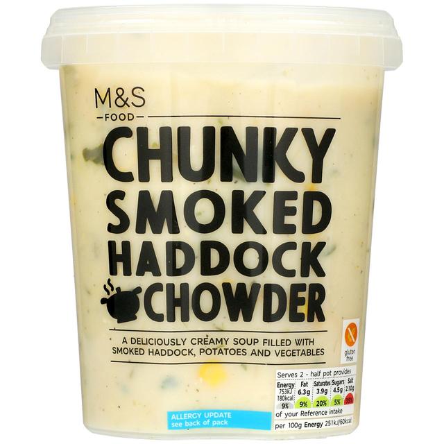 M&S Chunky Smoked Haddock Chowder
