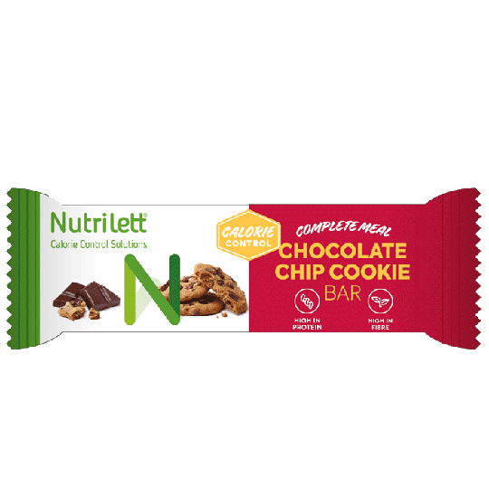 Nutrilett Chocolate Chip Cookie Bar, 60 g
