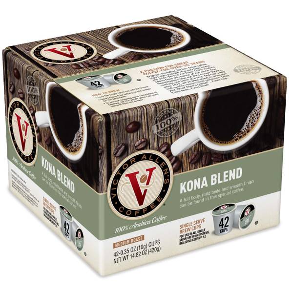 Victor Allen's Coffee 42 Count Kona Blend