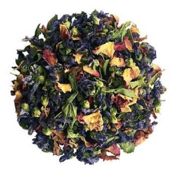 Chakra Tea, Tea Blend, Organic Loose Leaf Herbal 4 Ounces, Chakra, 7 Blend