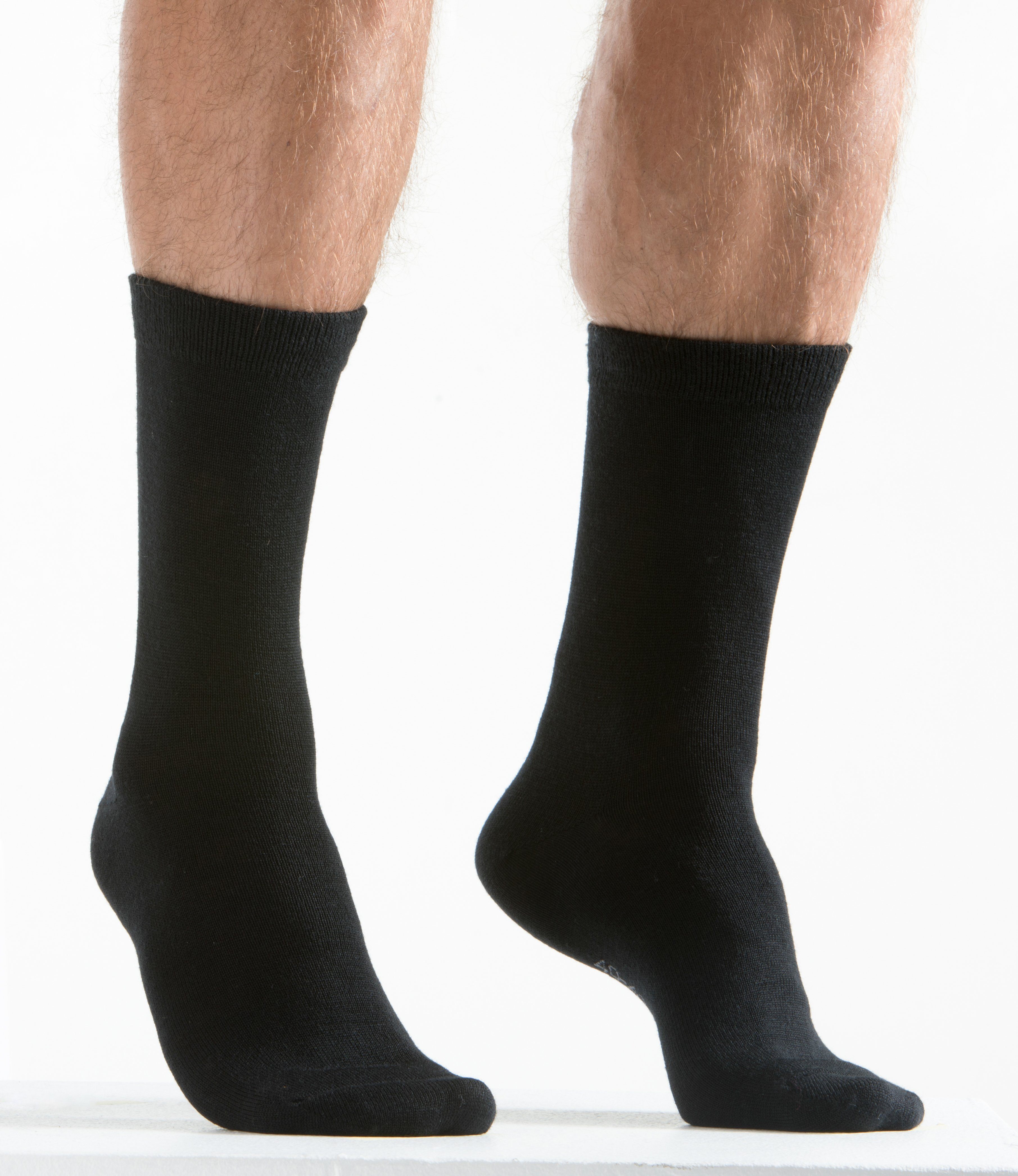 North Outdoor Merino Wool Socks BASIC - Merino 60, Black / 36-39