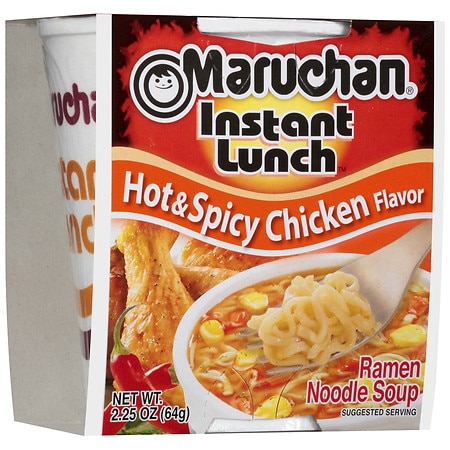 Maruchan Instant Lunch Hot & Spicy Chicken Flavor Ramen Noodle Soup Hot & Spicy Chicken - 2.25 oz