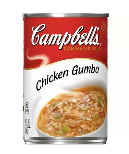 Chicken Gumbo Mix with Rice and Vegetable Condensed Soup, Campbells