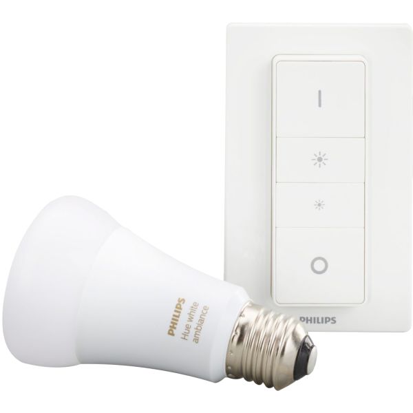 Philips Hue Light Recipe LED-lampe med dimmer, E27, 8,5 W
