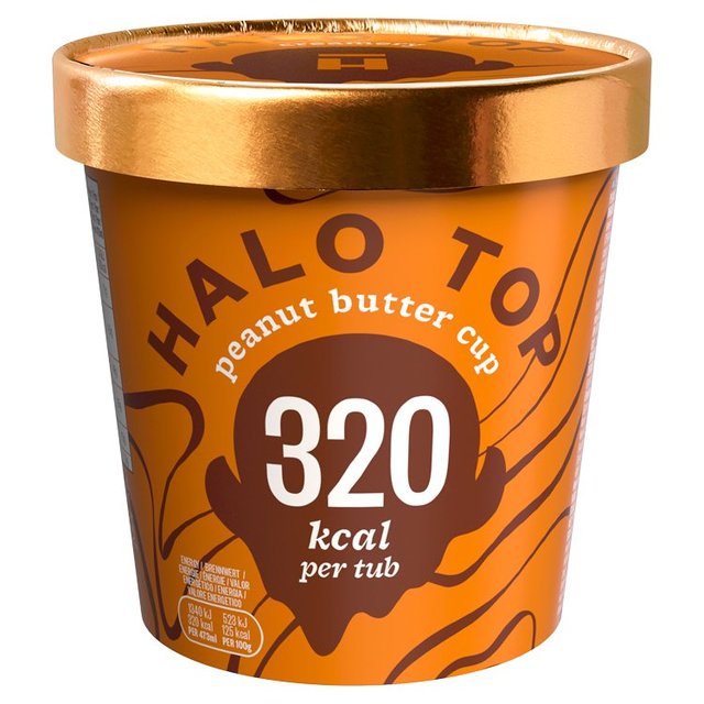 Halo Top Peanut Butter Low Calorie Ice Cream