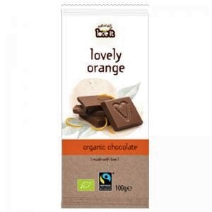 Eko Mjölkchoklad "Lovely Orange" 100g - 60% rabatt