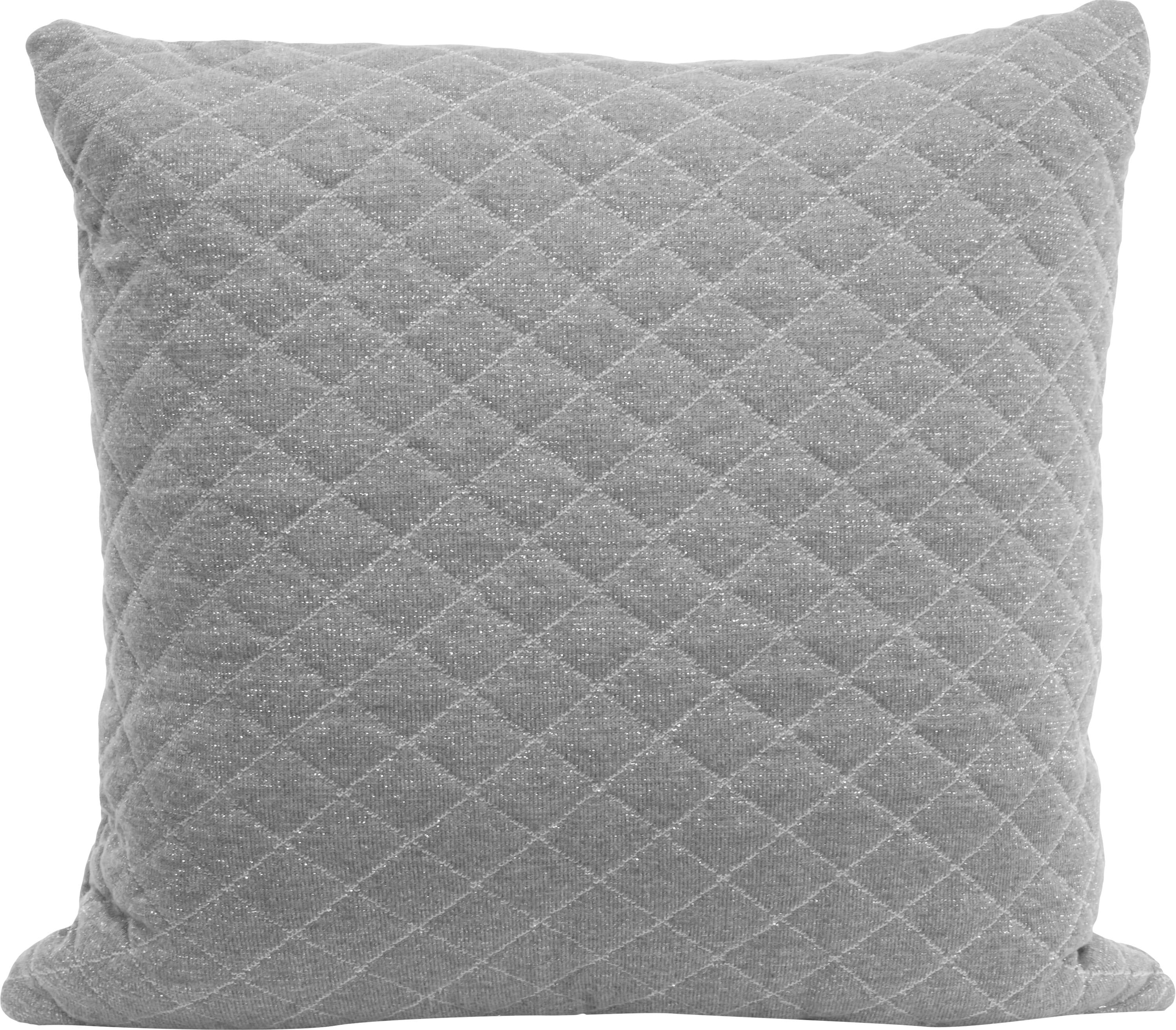 Westex 19-in x 19-in Gray Cotton/Polyester Blend Indoor Decorative Pillow | 653019