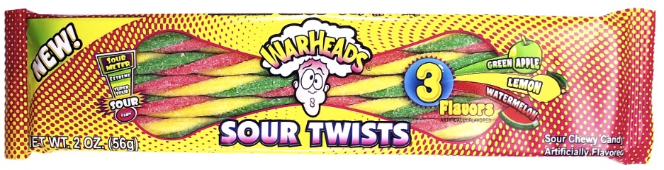 Warheads Sour Twist 56gram
