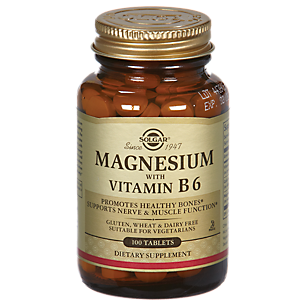 Magnesium with Vitamin B6 (100 Tablets)