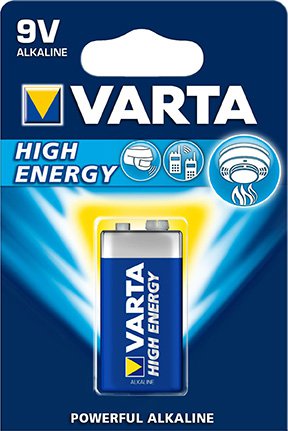 Batteri 6LR61 High Energy 9V