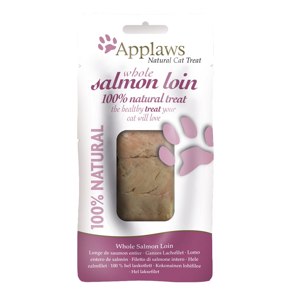 Applaws Cat Salmon Loin - Saver Pack: 3 x 30g
