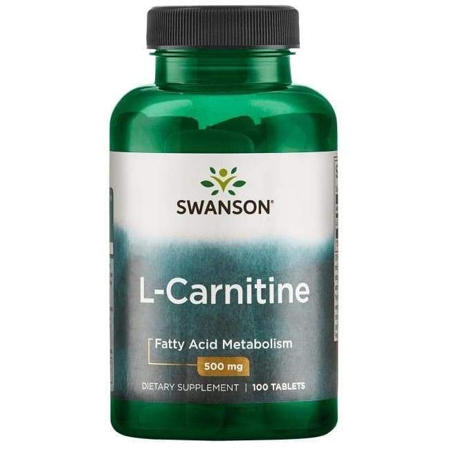 L-Carnitine, 500mg - 100 tablets