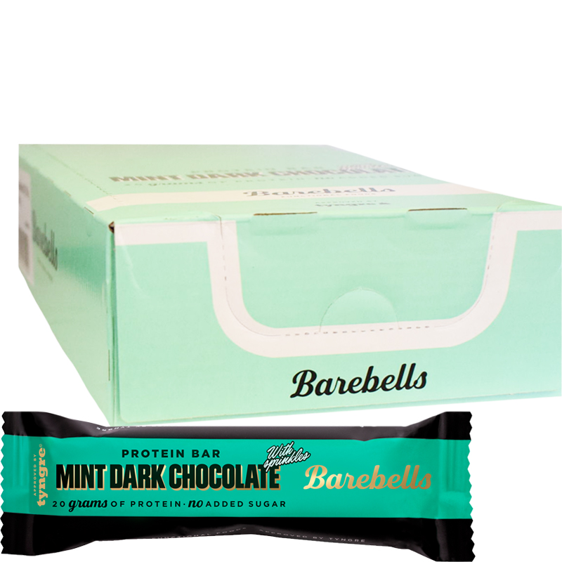 Barebells Mint Dark Chocolate 12-pack - 59% rabatt