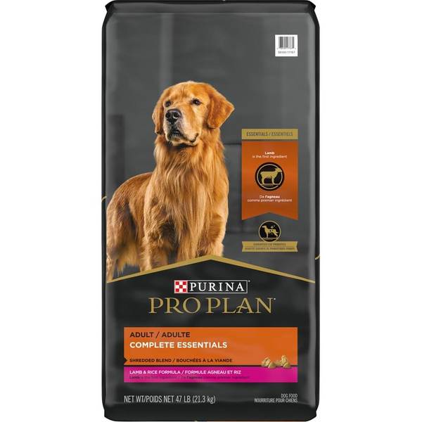Purina Pro Plan 47 lb Savor Shredded Blend Lamb and Rice Dry Adult Dog Food
