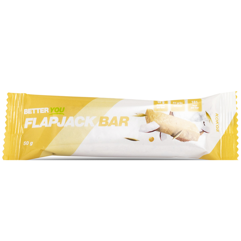 Proteinbar "Flapjack" Kokos 50g - 72% rabatt