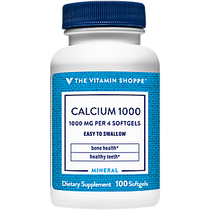 Calcium 1000 Minis - Supports Healthy Bones & Teeth - 1,000 MG (100 Easy to Swallow Softgels)