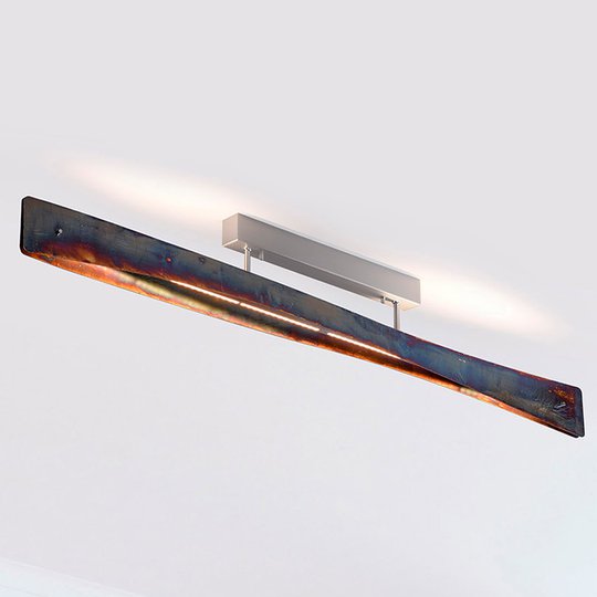 Lucande Lian LED-kattovalaisin, oksidoitu kulta