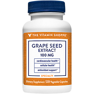Grape Seed Extract - Antioxidant for Cardiovascular Health - 100 MG (120 Capsules)