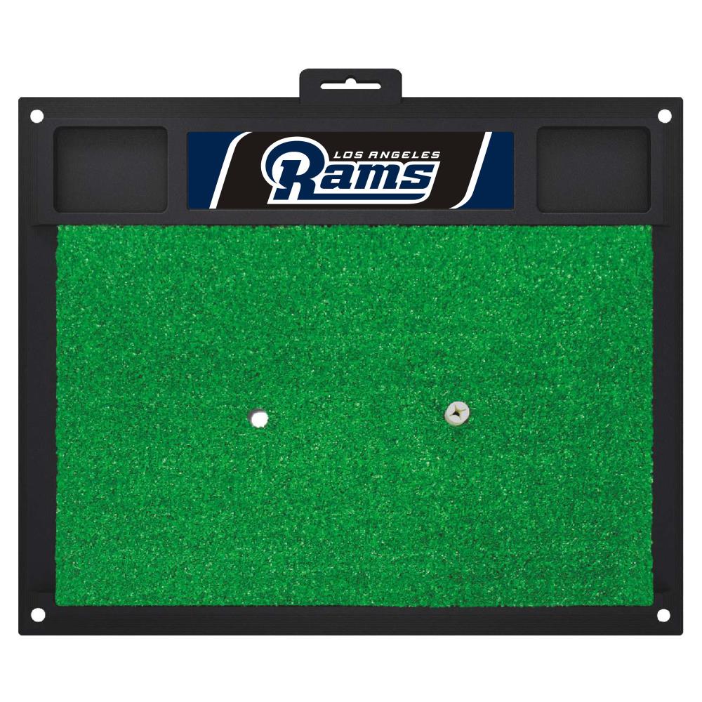 FANMATS Los Angeles Rams NFL Golf Hitting Mat Golf Tees | 20537